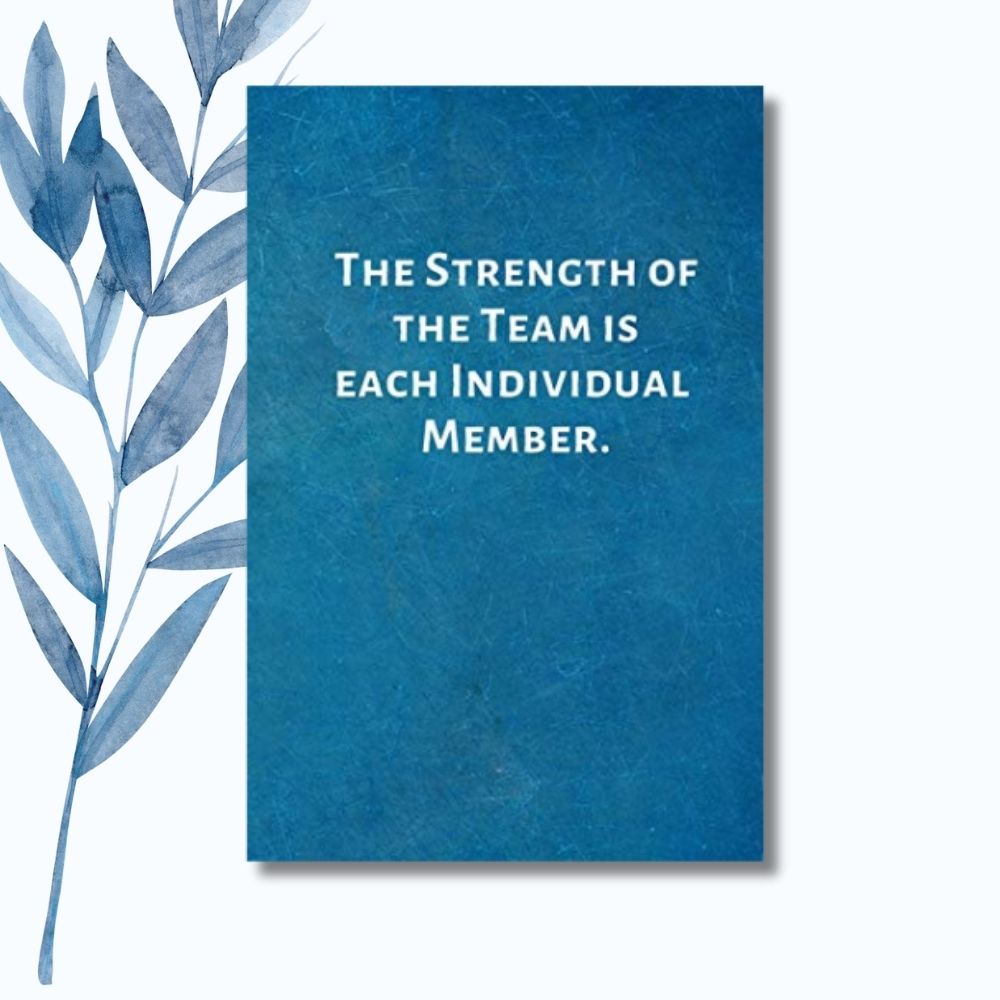 Inspirational and professional notebook design, ideal for team building and employee appreciation gifts.