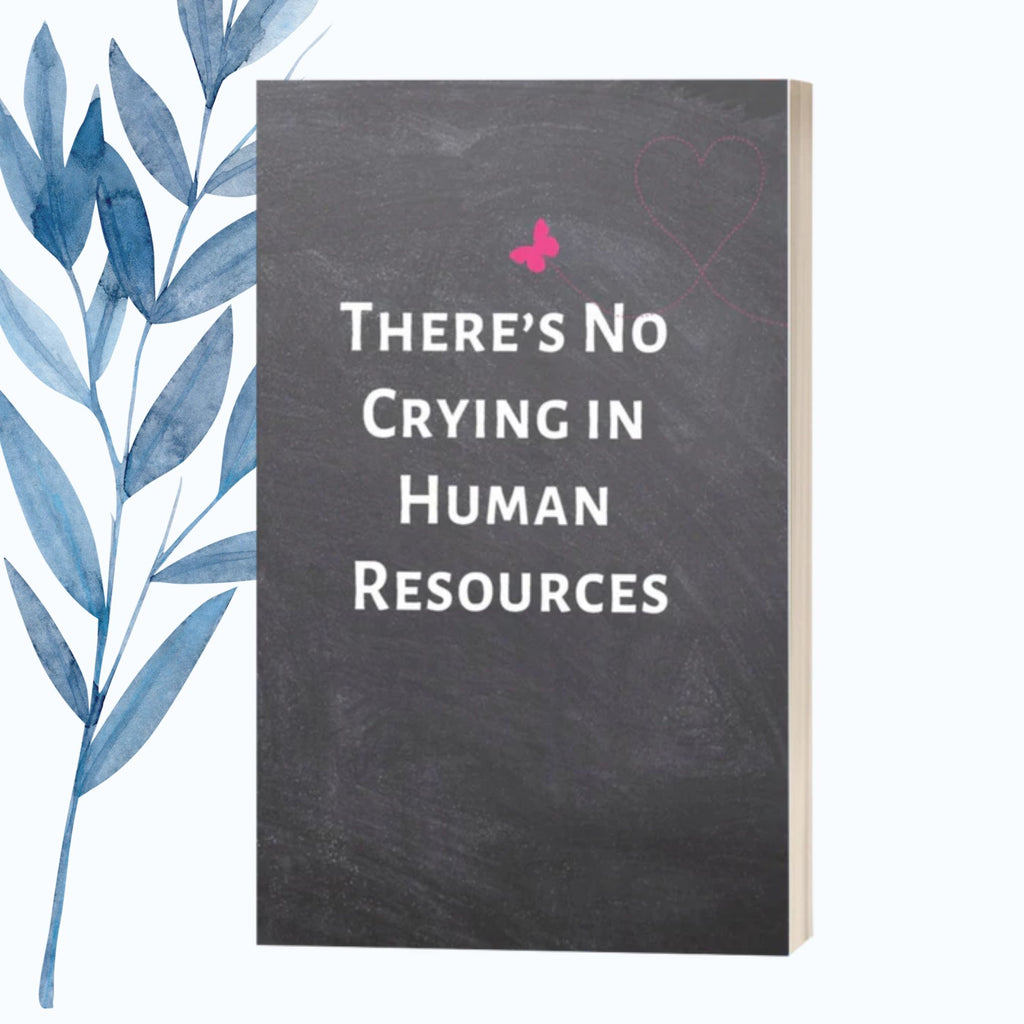 Humorous and stylish notebook design perfect for HR professionals and workplace gifts.